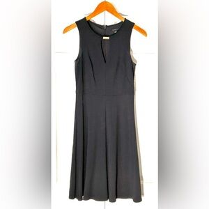 Ann Taylor Black Sleeveless Dress